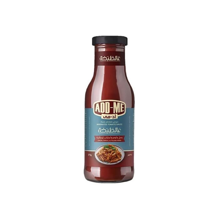 ADD-ME onions, garlic & Italian Herbs Marinated Tomato Sauce - 375g - Image 1