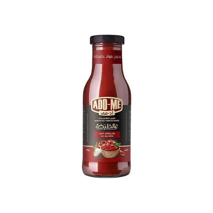 ADD-ME Salt & Pepper Marinated Tomato Sauce - 375g - Image 1