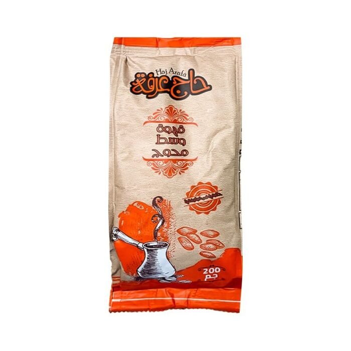 Haj Arafa Medium Blended Coffee - 200g - Image 1