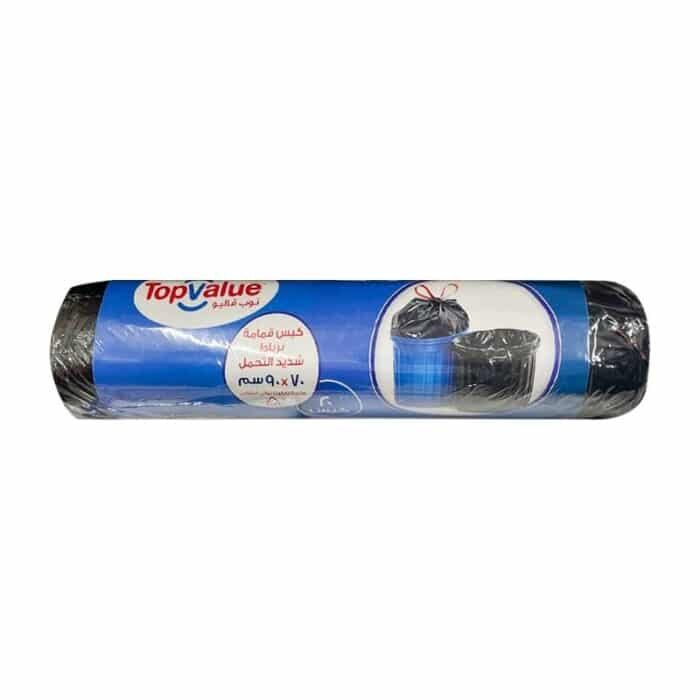 Top Value Garbage Bags with Tie - 70 x 90 cm - 20 Bags - Image 1