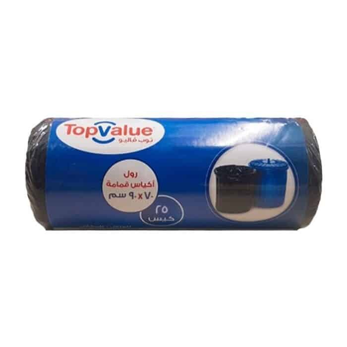 Top Value Garbage Bags - Size 70 x 90cm - 25 Bags - Image 1