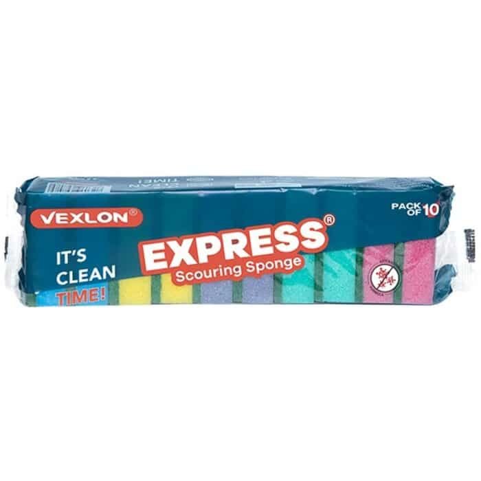 Vexlon Express Scouring Sponge - 10 Pieces - Image 1