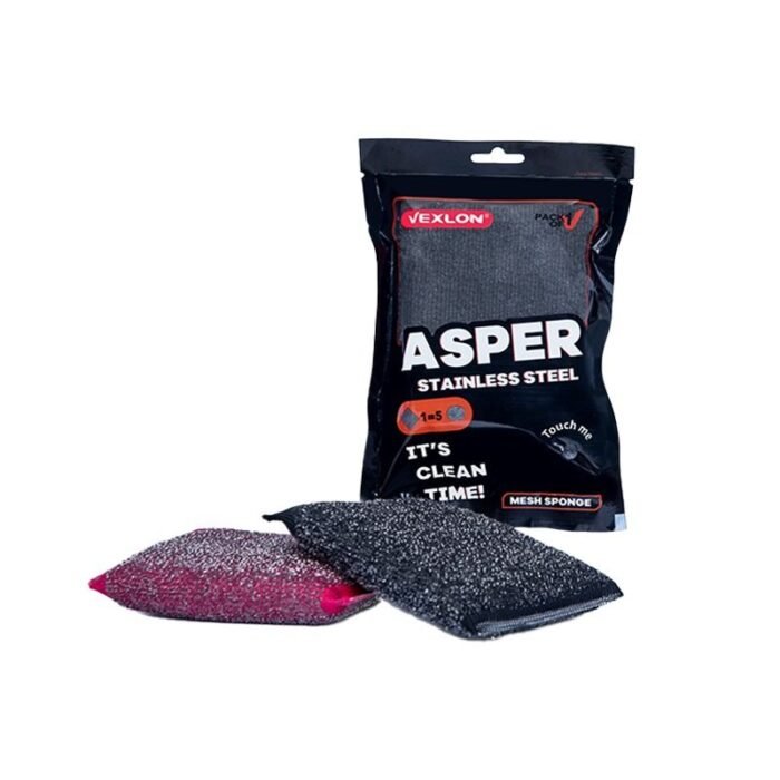 Vexlon Asper Mesh Cleaning Sponge - 1 Piece - Image 1