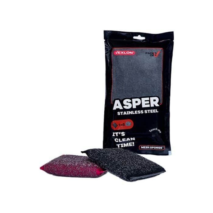 Vexlon Asper Mesh Cleaning Sponge - 2 Pieces - Image 1