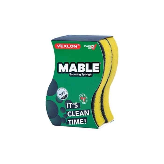 Vexlon Mable Scouring Sponge - 2 Pieces - Image 1