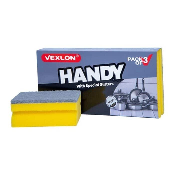 Vexlon Handy Scouring Sponge - 3 Pieces - Image 1