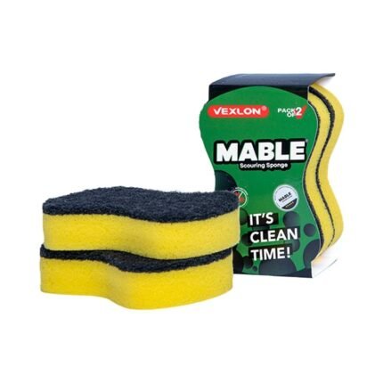 Vexlon Mable Large Scouring Sponge - 2 Pieces