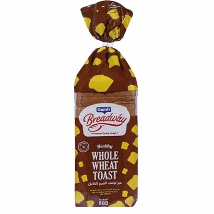 Breadway Whole Weight Toast - 500g - Image 1