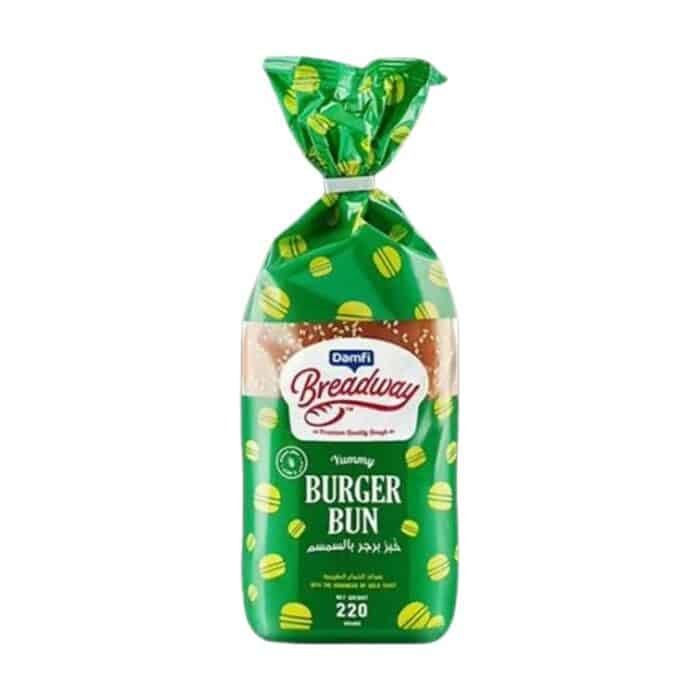 Breadway Sesame Burger Bun - 220g - Image 1