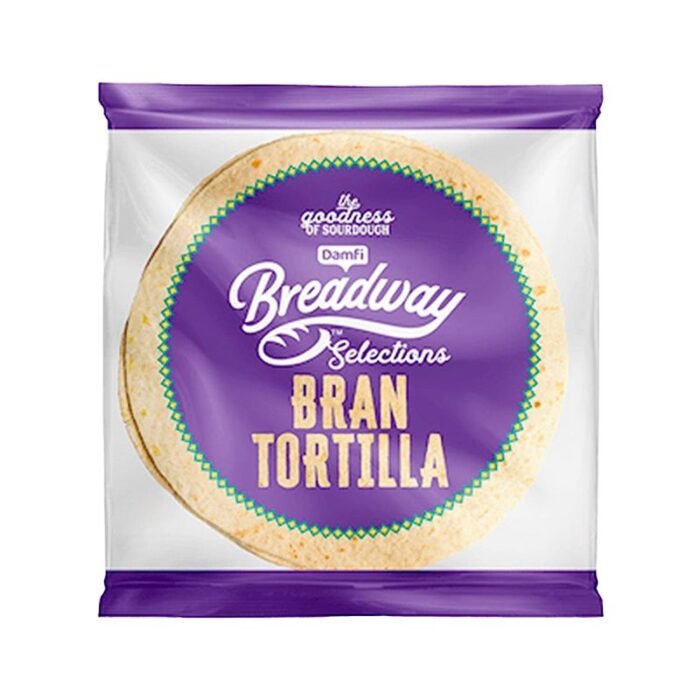 Breadway Bran Tortilla Bread - 450g - Image 1