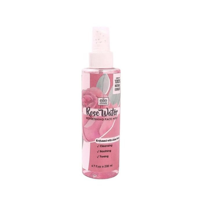 Elle Rose Water Enfused With Aloe Vera - 200ml - Image 1