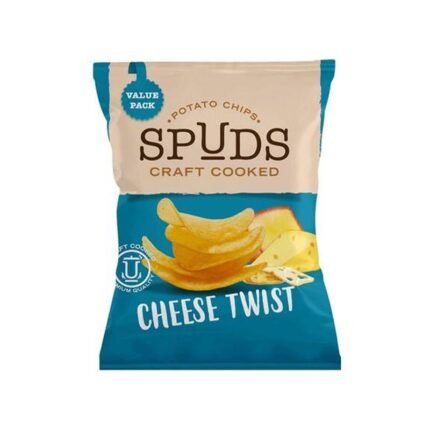 Spuds Cheese Twist Potato Chips - 43-53g