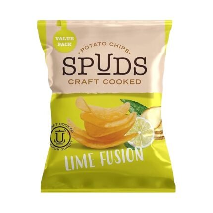 Spuds Lime Fusion Potato Chips -100-110g