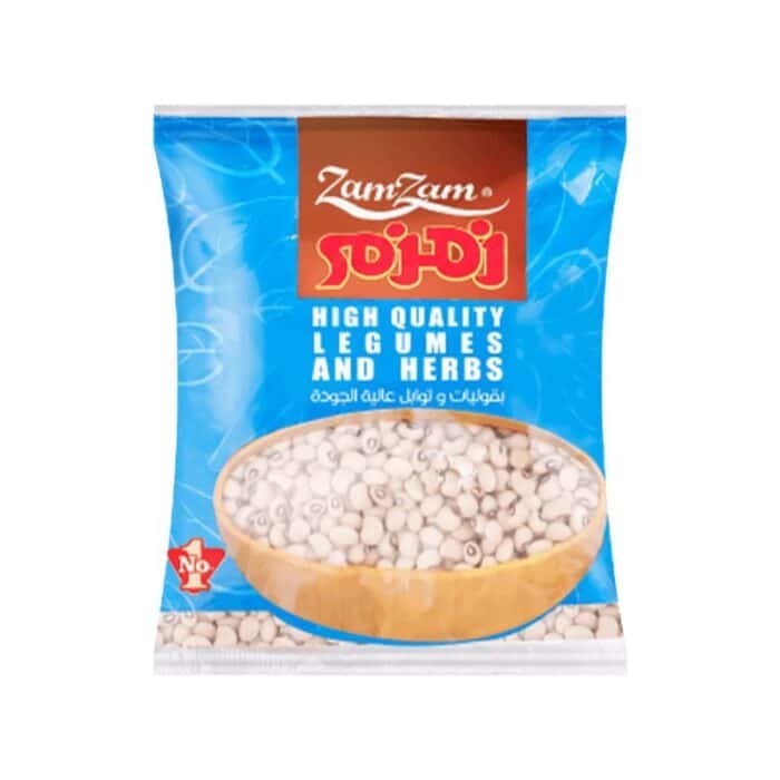 Zamzam Black Eyed Peas - 500g - Image 1