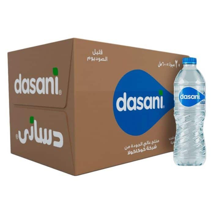 Dasani Natural Water - 600ml x 20 Bottles - Image 1