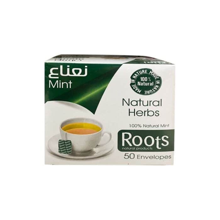 Roots Mint Herbal Drink -50 Bags - Image 1