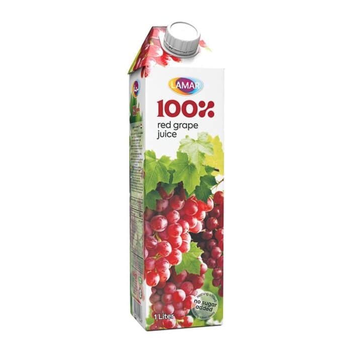 Lamar Sugar Free Red Grape Juice - 1L - Image 1