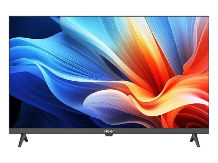 ⁦تلفزيون LED من هاير - 32 بوصة - ذكي عالي الدقة - جهاز استقبال مدمج - H32K80E⁩ - الصورة ⁦1⁩
