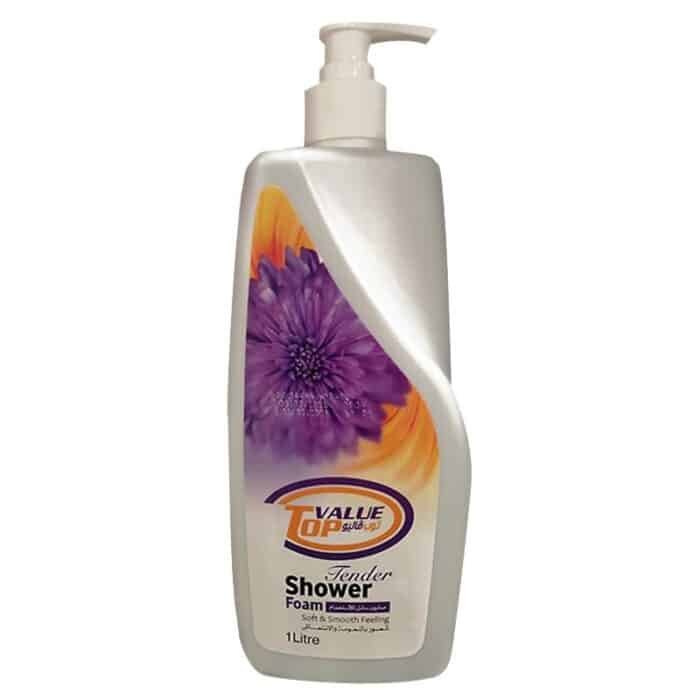 Top Value Tender Shower Foam - 1L - Image 1