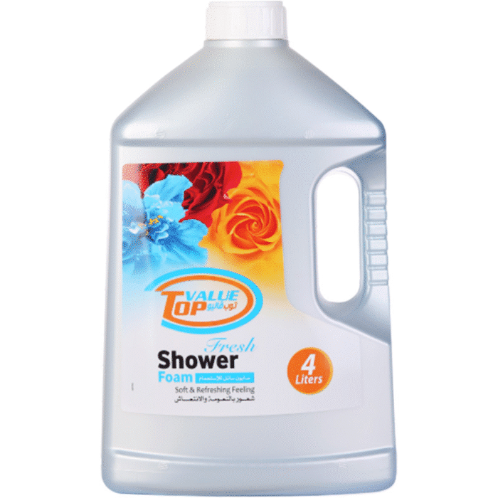 Top Value Fresh Shower Foam - 4L - Image 1