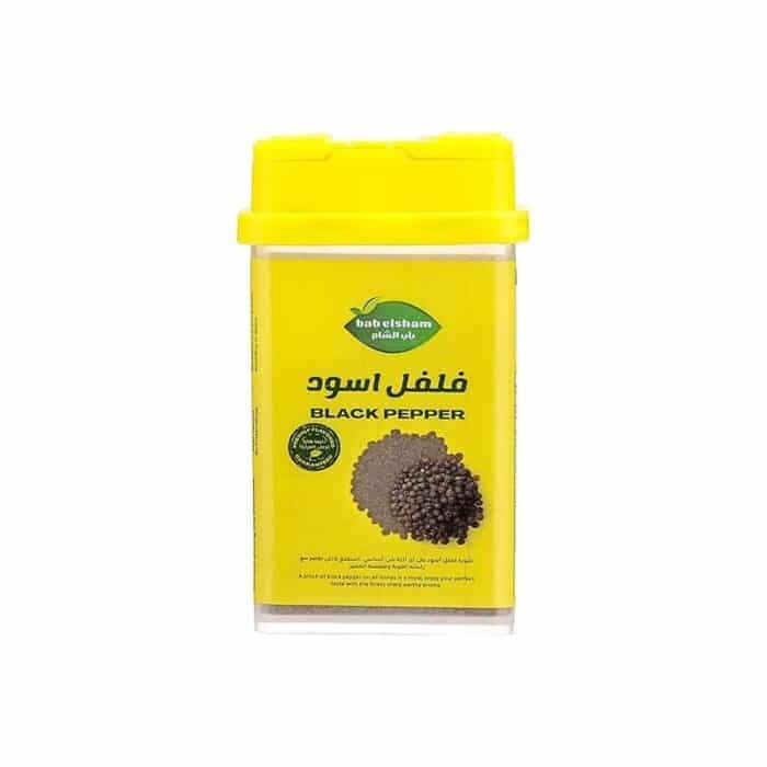 Bab Al Sham Fine Black Pepper Shaker - 60g - Image 1