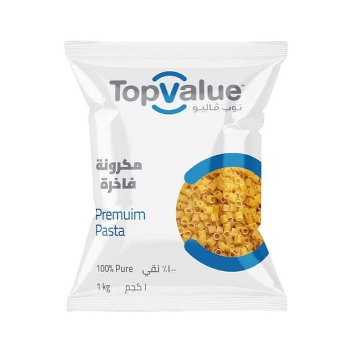 Top Value Small Rings Pasta - 1K - Image 1