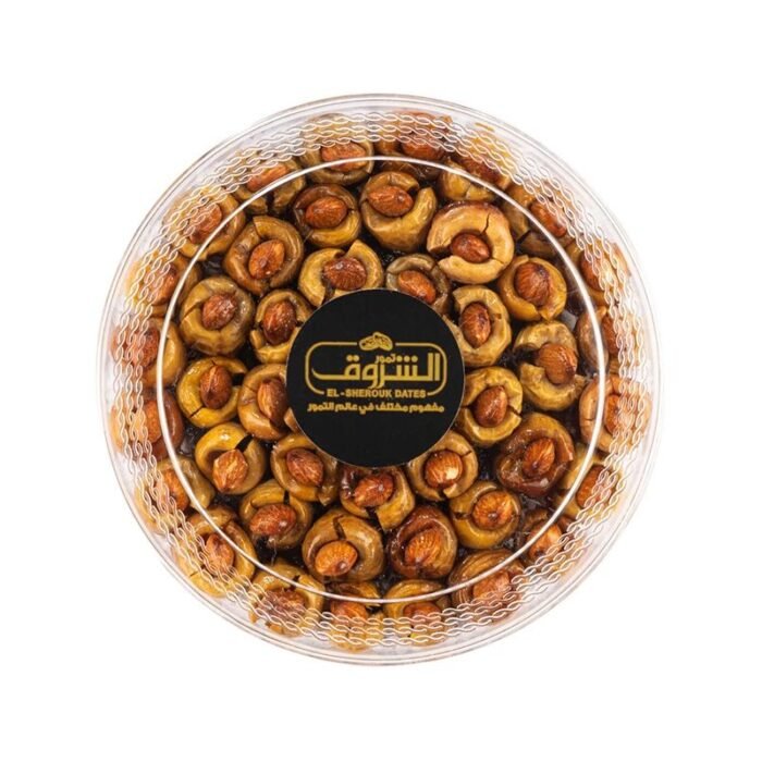 El Sherouk Almond Dates - 400g - Image 1