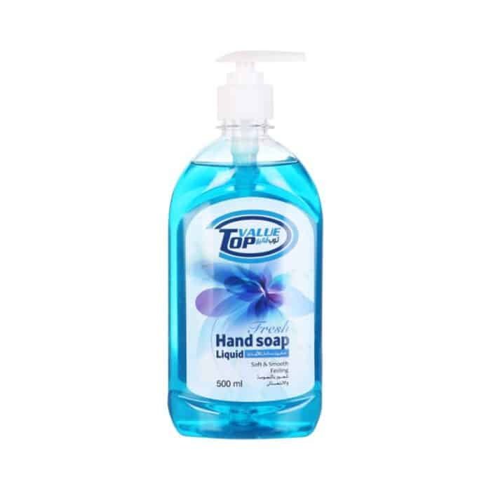 Top Value Fresh Hand Wash - 500ml - Image 1