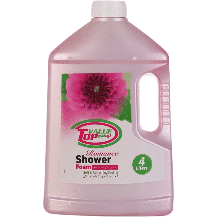 Top Value Romance Shower Foam - 4L - Image 1