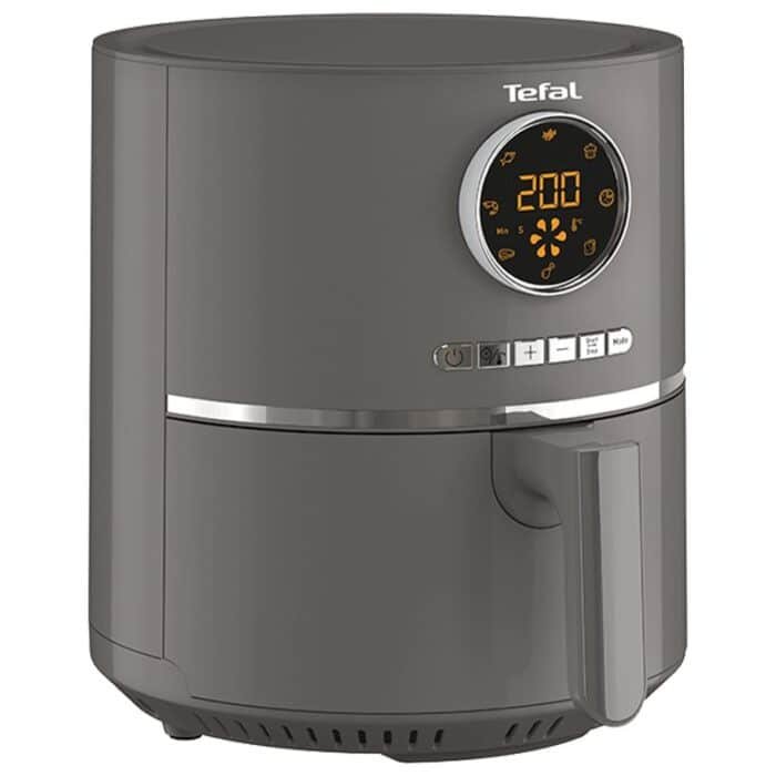 Tefal Ultra Fry Air Fryer - 4.2L - 1600W - Digital Control Panel - 8 Programs - Grey - EY111BEG - Image 1