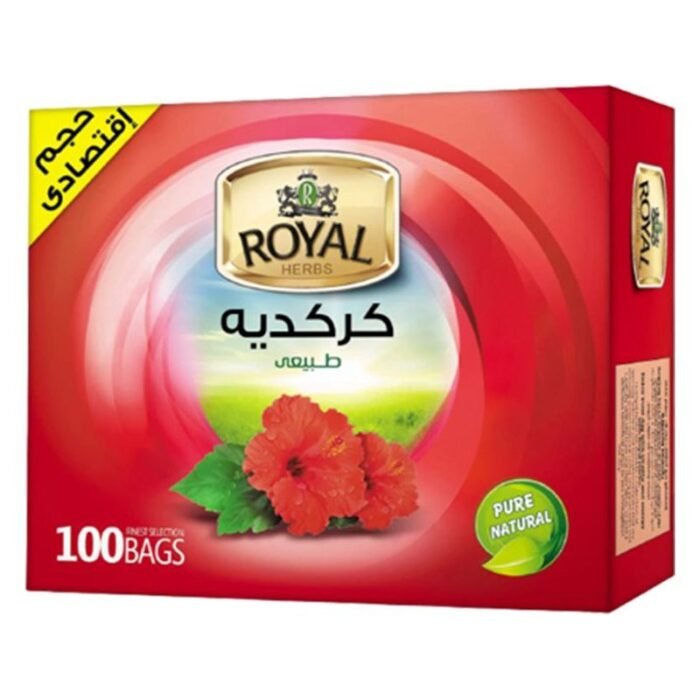 Royal Hibiscus Herbal Drink - 100 Bags - Image 1