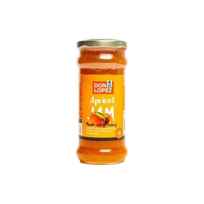 Don Lopez Apricot & Honey Jam - 450g - Image 1