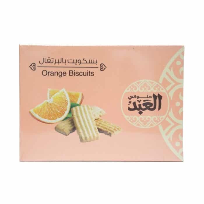 El Abd Orange Biscuits - 18 Pieces - Image 1