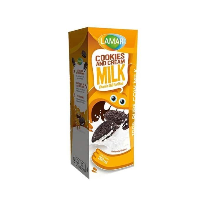 Lamar Cookies & Cream Milk -200ml - Image 1