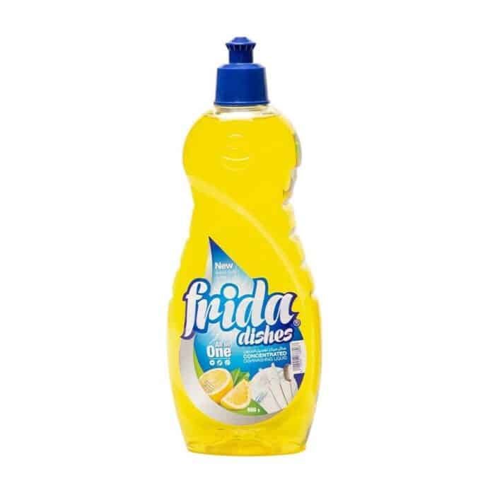Frida Lemon Concentrated Dishwashing Liquid - 600ml - Image 1