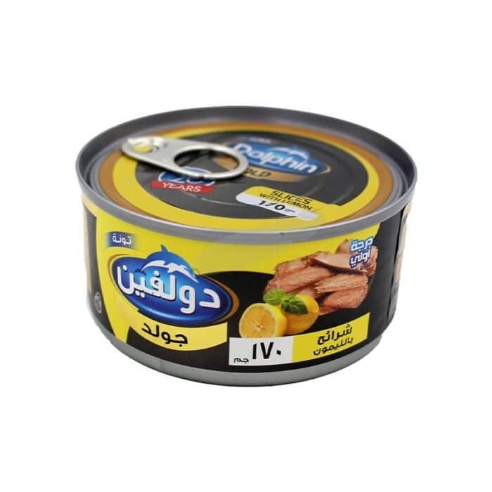 Dolphin Gold Lemon Tuna Slices - 170g - Image 1
