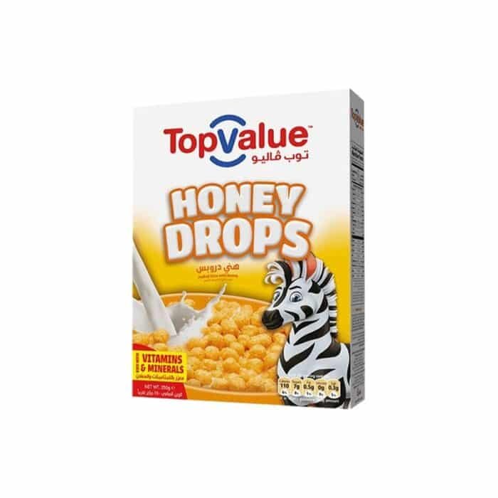 Top Value Honey Drops Cereal - 250g - Image 1