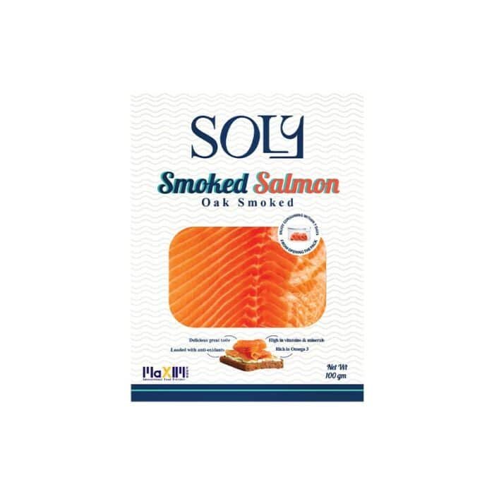 Soly Smoked Fillet Salmon - 100g - Image 1