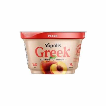 Yopolis Peach Greek Yogurt 1.4% Fat -150g