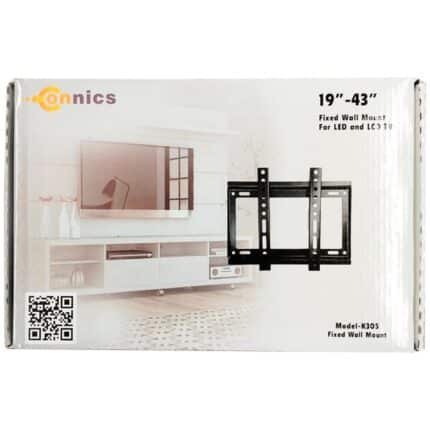 حامل جداري ثابت لتلفزيون LED/LCD من كونيكس - يناسب 19-43 - K305