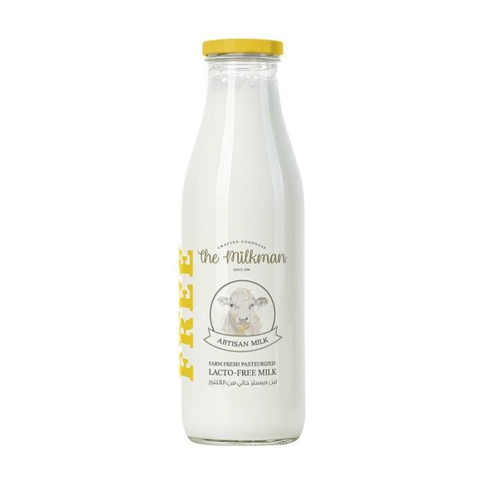 The Milkman Farm Fresh Pasteurized Lacto-free Milk - 850ml - Image 1