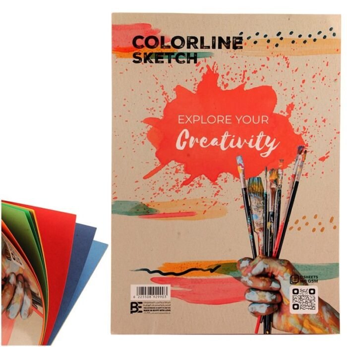 BE Colored Sketch - 12 Papers - Size A3 - Image 1