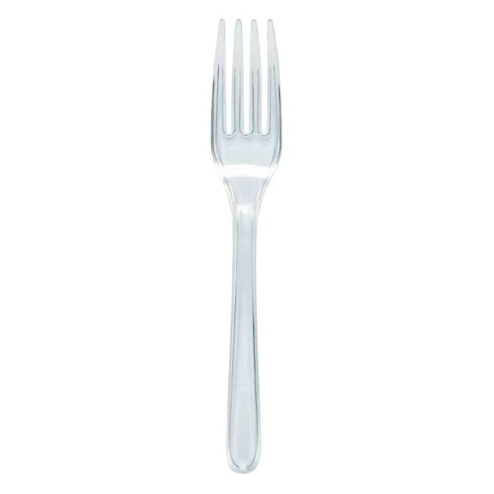 Top Value Lux Plastic Fork - 25 Pieces - Image 1