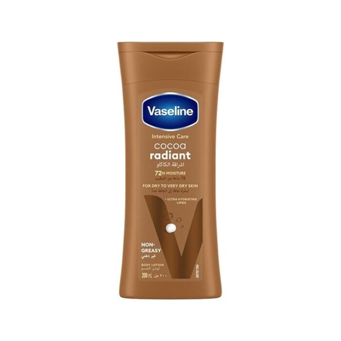 Vaseline Cocoa Radiant Body Lotion - 200ml - Image 1