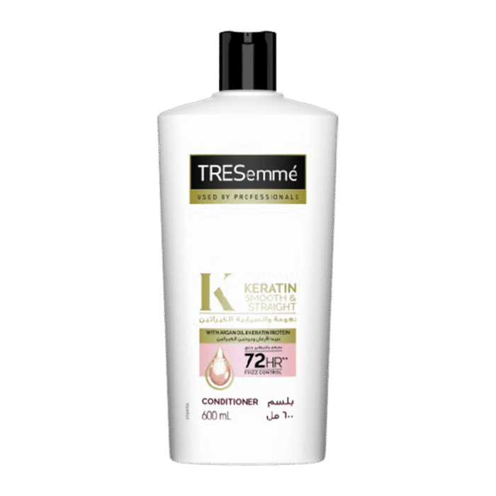 TRESemme Keratin Smooth & Straight Hair Conditioner - 600ml - Image 1