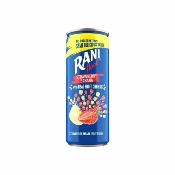 Rani Float Banana & Strawberry Juice - 235ml - Image 1