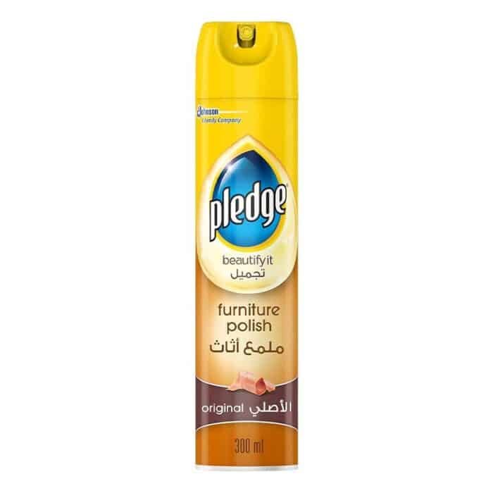 Pledge Original Furniture Polish Spray Cleaner - 300ml - Image 1