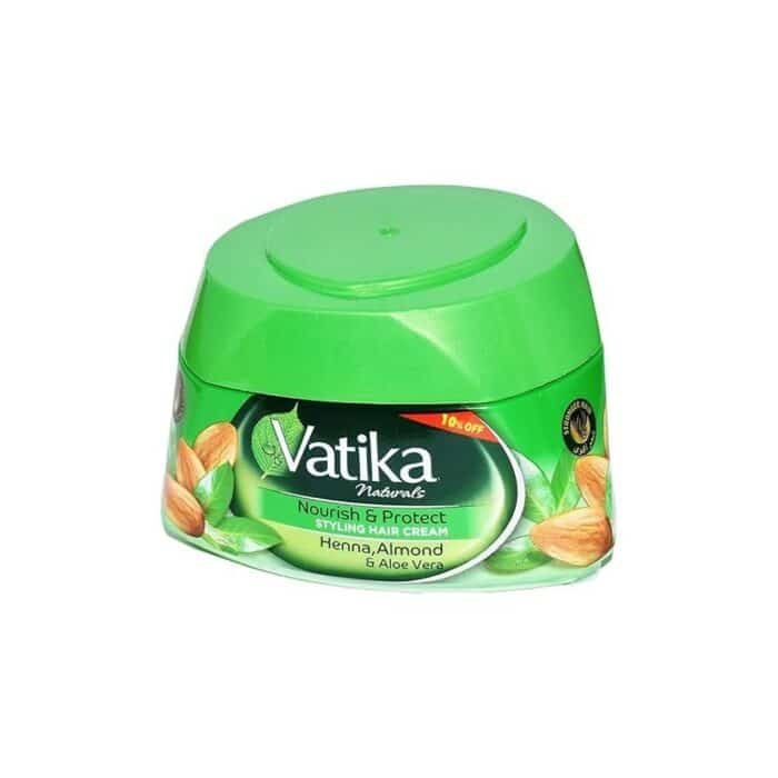 Vatika Henna, Almond & Aloe Vera Styling Hair Cream - 125ml - Image 1