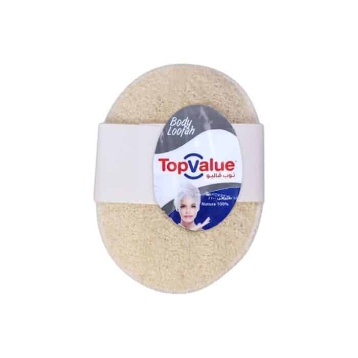Top Value Small Oval Double Sided Loofah - Image 1