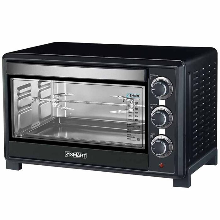 Smart Electric Oven - 36L -1200W - Timer - Black - SOV36BR - Image 1